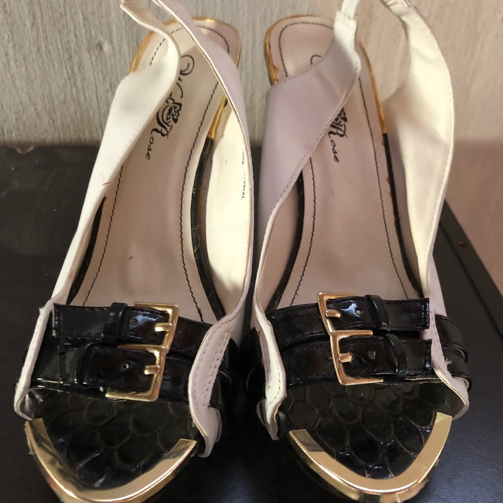 Wild rose heels